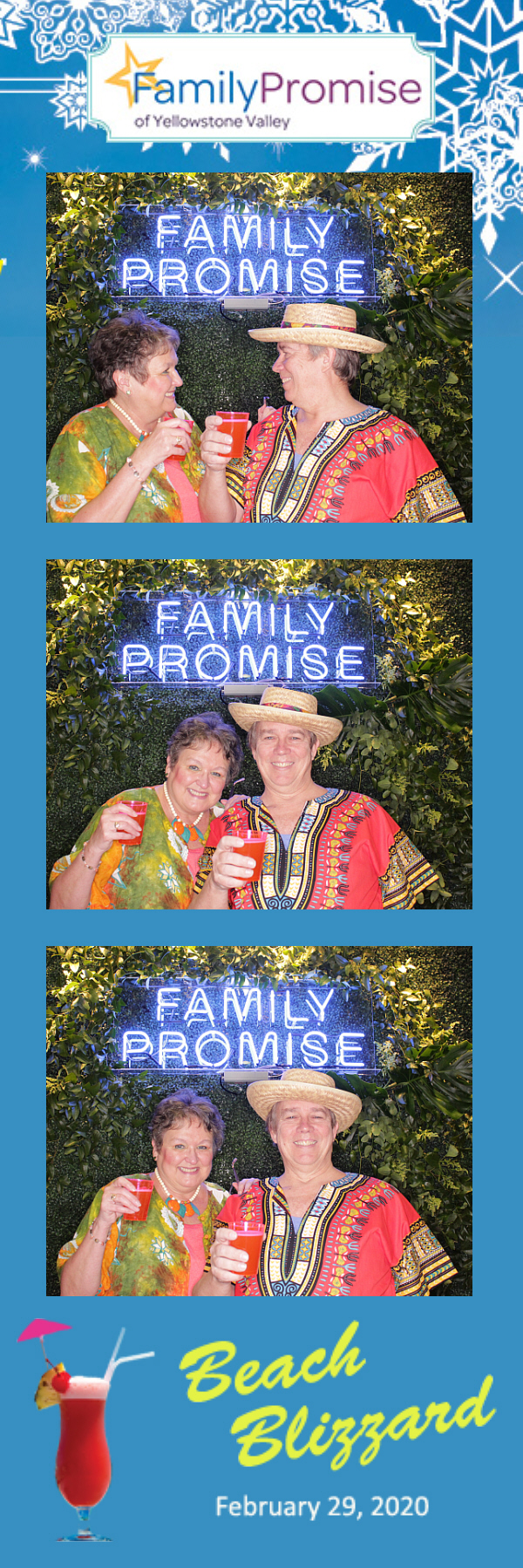 Beach Blizzard Party for a Promise- A Toast To 15 Years! | View more photos from the event at gallery.photoboothbillings.com/u/PhotoBoothBillings/Beach-Blizzard-Party-for-a-Promise-A-Toast-To-15-Years